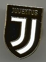 Pin Juventus Turin neues Logo schwarz